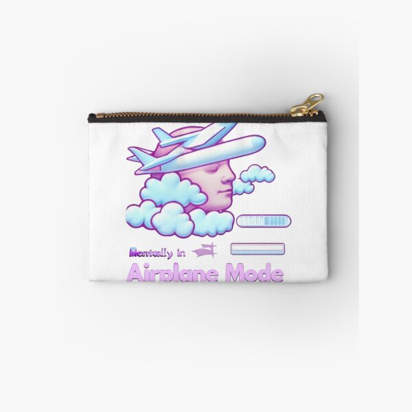 Item preview, Airplane Mode – Mentally Checked Out Sticker designed and sold by Imaginarium of Chaos falcon88 .