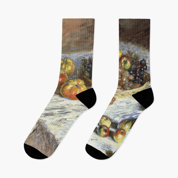 Item preview,  Still Life with Apples And Grapes   1879 by Claude Monet designed and sold by GabyddAlessandr.