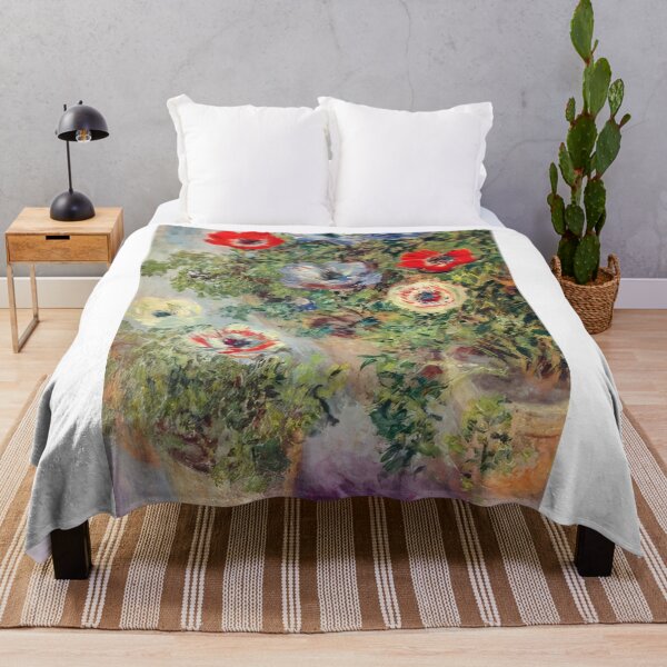Item preview, Stilll Life with Anemones   1885  by Claude Monet designed and sold by GabyddAlessandr.