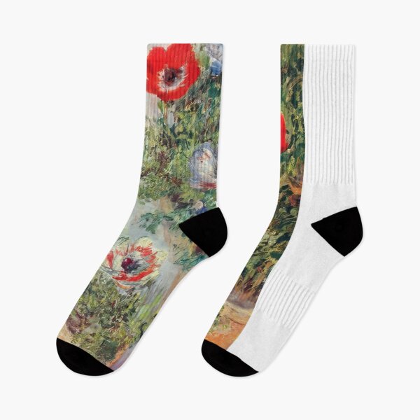 Item preview, Stilll Life with Anemones   1885  by Claude Monet designed and sold by GabyddAlessandr.