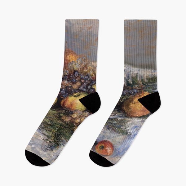 Artikelvorschau, Stillleben mit Birnen und Trauben 1880 von Claude Monet entworfen und verkauft von GabyddAlessandr.
