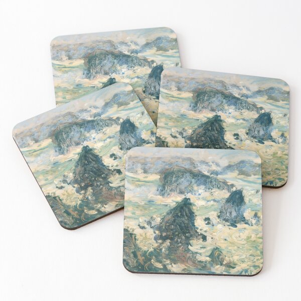 Item preview, Storm on the Cote de Belle Ile   1886  by Claude Monet designed and sold by GabyddAlessandr.