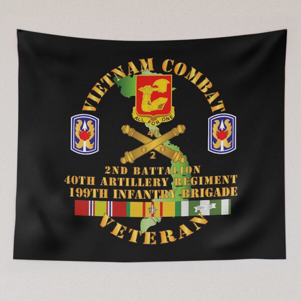 Item preview, Army - Vietnam Combat Vet -  2nd Bn 40th Artillery - 199th Infantry Bde  - VN  SVC designed and sold by Military Insignia Products.