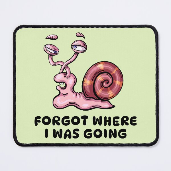 Item preview, Snail ( Forgot Where I was Going ) designed and sold by Hoda Hefzy.