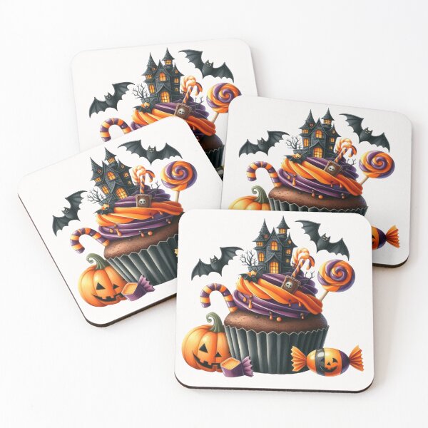 Item preview, Halloween Cupcake  designed and sold by cawtoon.