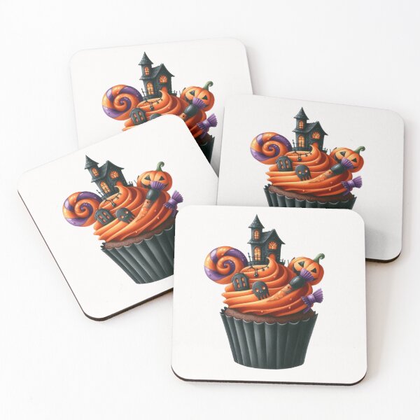 Item preview, Halloween Cupcake  designed and sold by cawtoon.
