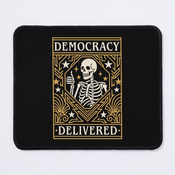 Item preview, Democracy Delivered Funny Gaming designed and sold by pixeptional.