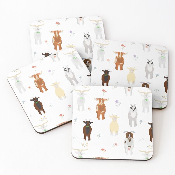 Item preview, Cute Goats Farm Animals designed and sold by idovedesign.