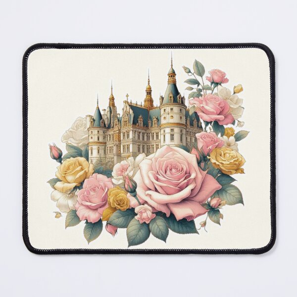 Item preview, Minimalist French Castle - Modern Chateaucore Aesthetic Wall Art designed and sold by Sugar Wisdom .