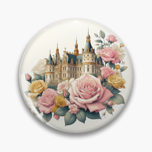 Item preview, Minimalist French Castle - Modern Chateaucore Aesthetic Wall Art designed and sold by Sugar Wisdom .