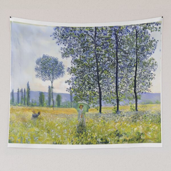 Item preview, Sunlight Effect under the Poplars   1887  by Claude Monet designed and sold by GabyddAlessandr.