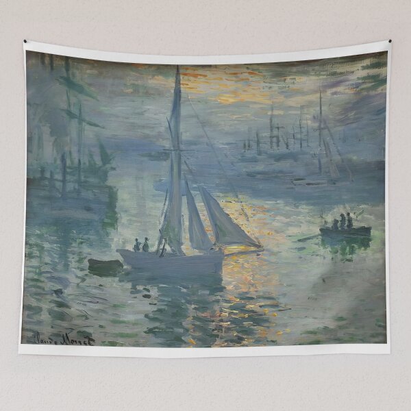 Item preview, Sunrise The Sea   1873  by Claude Monet designed and sold by GabyddAlessandr.
