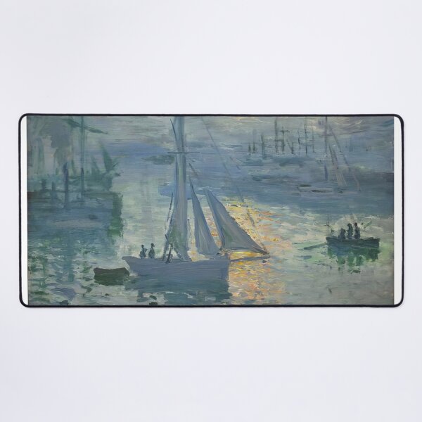Item preview, Sunrise The Sea 1873 by Claude Monet designed and sold by GabyddAlessandr.