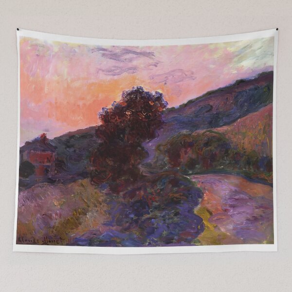 Item preview, Sunset at Giverny   1886  by Claude Monet designed and sold by GabyddAlessandr.