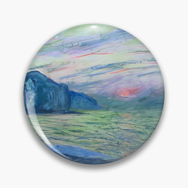 Item preview, Sunset at Pourville   1882; Pourville sur mer France  by Claude Monet designed and sold by GabyddAlessandr.