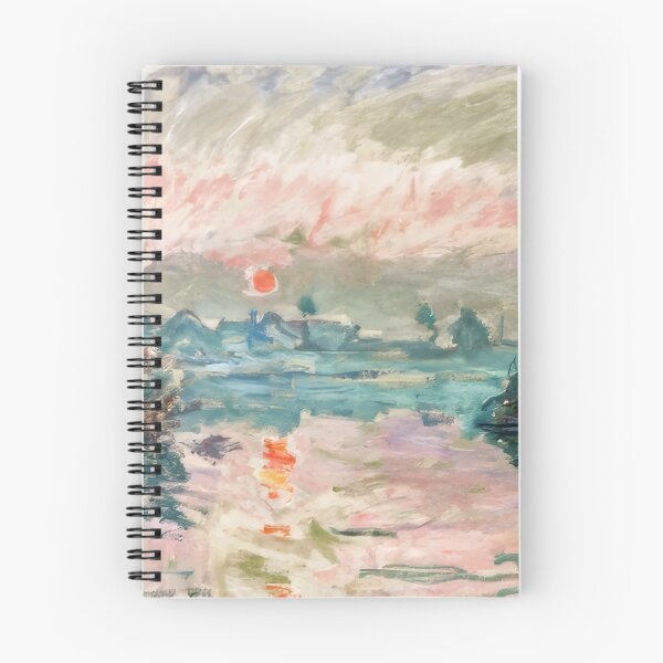 Item preview, Sunset at Lavacourt  by Claude Monet designed and sold by GabyddAlessandr.