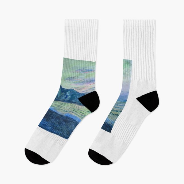 Item preview, Sunset at Pourville   1882; Pourville sur mer France  by Claude Monet designed and sold by GabyddAlessandr.