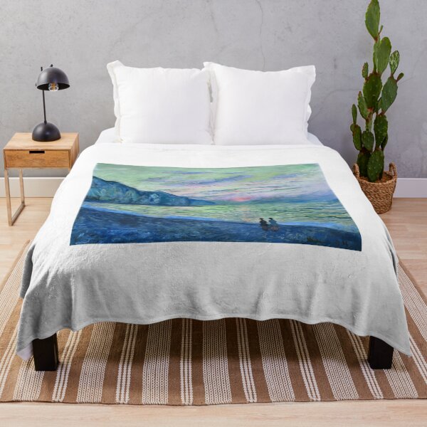 Item preview, Sunset at Pourville   1882; Pourville sur mer France  by Claude Monet designed and sold by GabyddAlessandr.