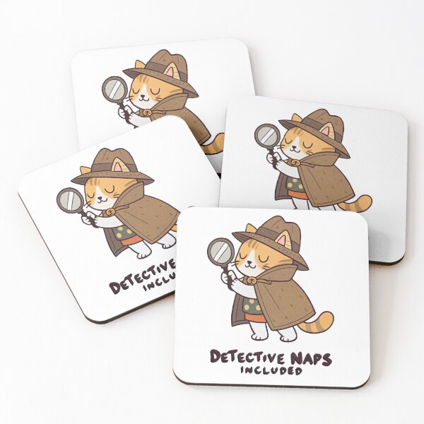 Item preview, Whiskered Sleuth: Naptime Investigations designed and sold by SibMa.