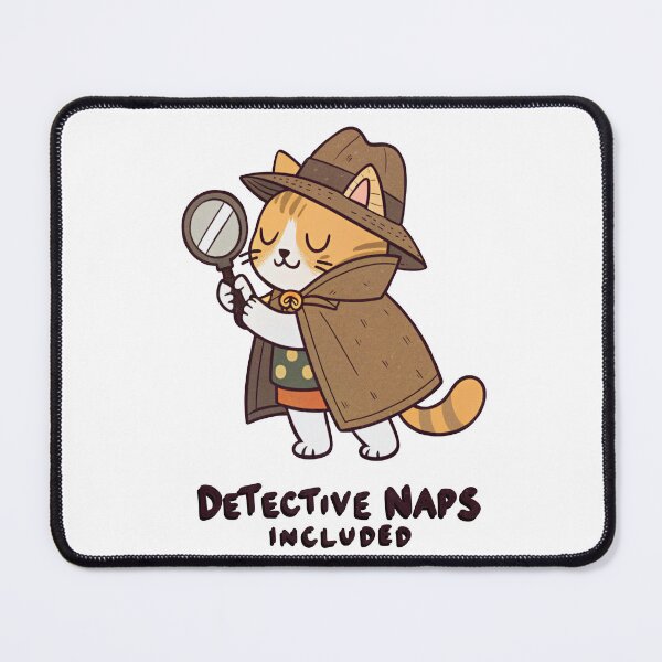 Item preview, Whiskered Sleuth: Naptime Investigations designed and sold by SibMa.