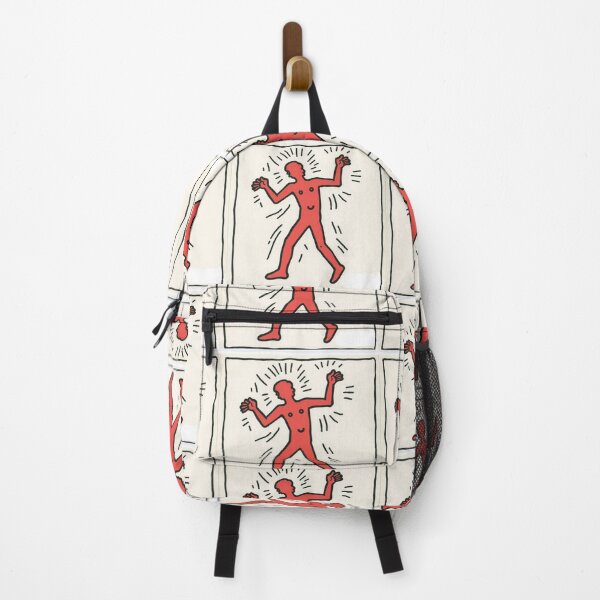Item preview, Red Stick Man Orginal Graphic Art Happy Face designed and sold by KALEIDOSCOPE UK.