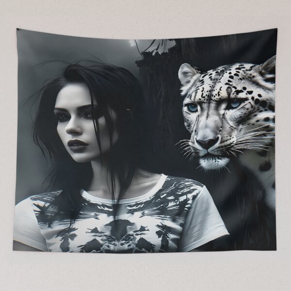 Item preview, Cat People 125 designed and sold by deep-sea-birds.