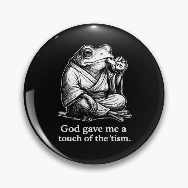 Aperçu de l'œuvre DIEU M'A DONNÉ UNE TOUCHE DE « TISME » créée et vendue par Buntrockstore.