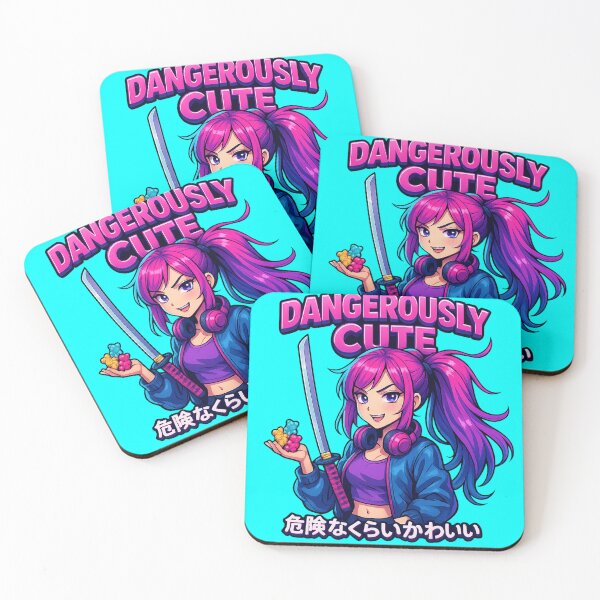 Item preview, Dangerously Cute Anime Girl with Stylish Manga Aesthetic Design designed and sold by BestDetailer.
