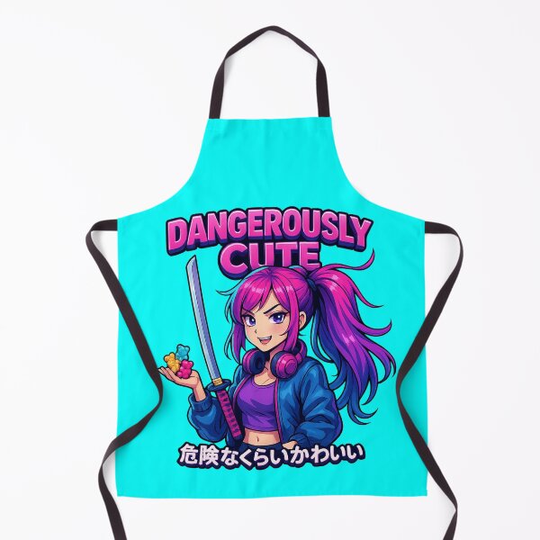 Item preview, Dangerously Cute Anime Girl with Stylish Manga Aesthetic Design designed and sold by BestDetailer.