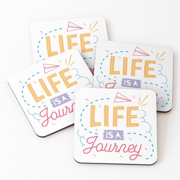 Item preview, life is a journey designed and sold by omvexel.