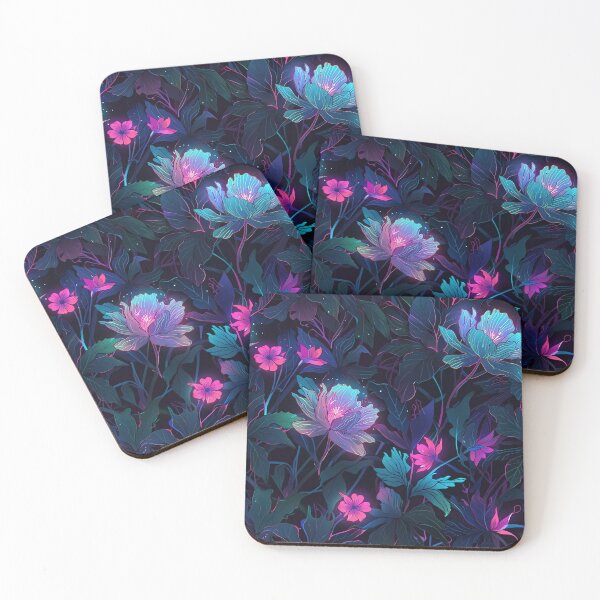 Item preview, Neon Floral Art designed and sold by CoolPixels.