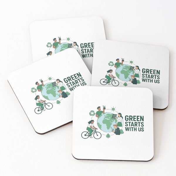 Item preview, Green Starts with us designed and sold by Printiq.