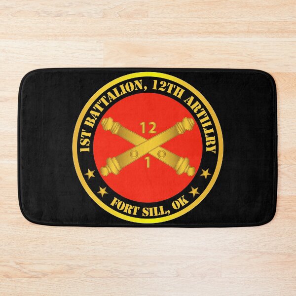 Item preview, Army - 1st Battalion, 12th Artillery Regiment w Branch Ft Sill OK designed and sold by Military Insignia Products.