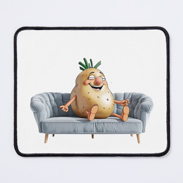 Item preview, Couch Potato Life – Funny Comic Style Design designed and sold by BestZoneStore.