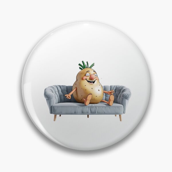Item preview, Couch Potato Life – Funny Comic Style Design designed and sold by BestZoneStore.