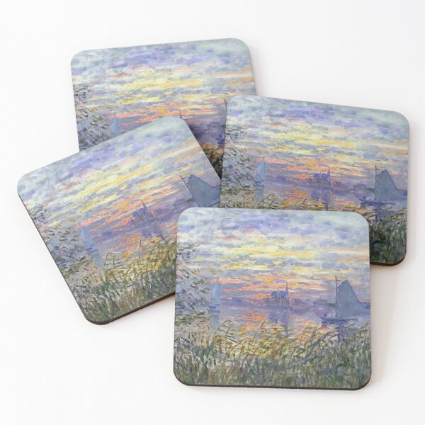 Item preview, Sunset on the Siene   1874  by Claude Monet designed and sold by GabyddAlessandr.