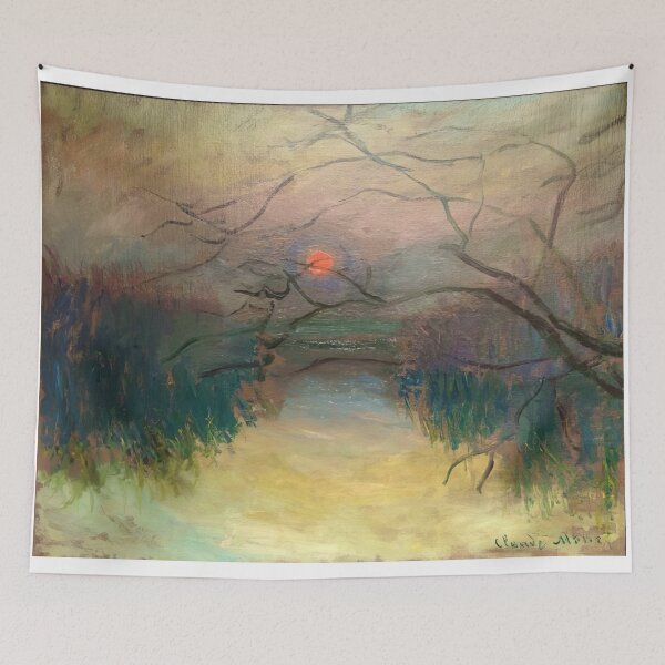 Item preview, Sunset  by Claude Monet designed and sold by GabyddAlessandr.