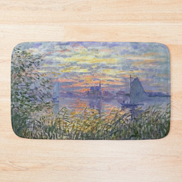 Item preview, Sunset on the Siene   1874  by Claude Monet designed and sold by GabyddAlessandr.