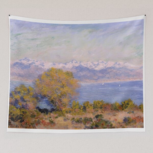Item preview, The Alps Seen from Cap d'Antibes   1888  by Claude Monet designed and sold by GabyddAlessandr.