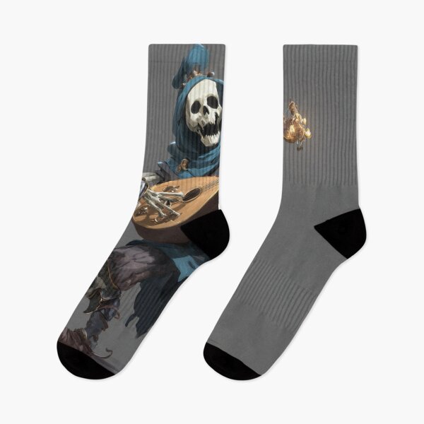 Item preview, Dead Musician Skeleton Bones Bard Art designed and sold by GrinGalore.