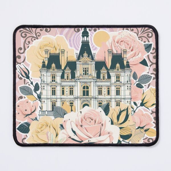 Item preview, French Castle - Modern Chateaucore Aesthetic Wall Art designed and sold by Sugar Wisdom .
