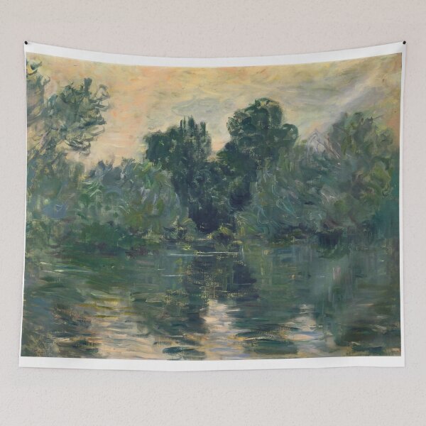 Item preview, The Arm of the Seine   1878  by Claude Monet designed and sold by GabyddAlessandr.
