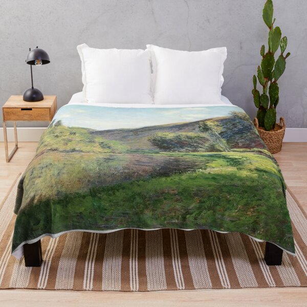 Item preview, The Arm of the Siene at Jeufosse Afternoon   1884  by Claude Monet designed and sold by GabyddAlessandr.