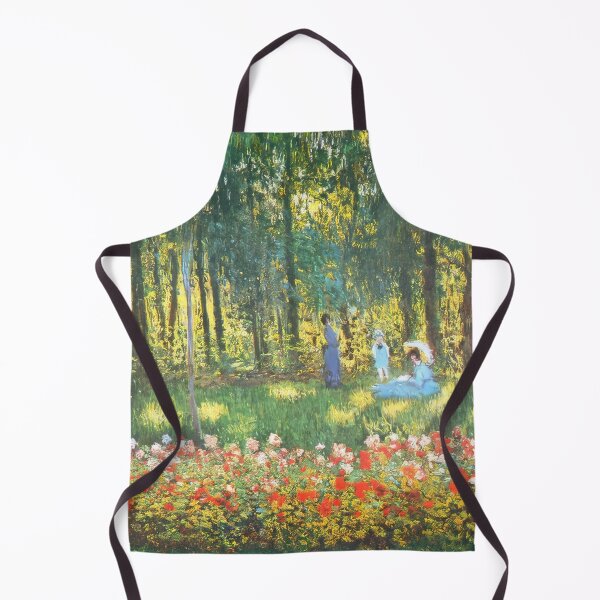 Item preview, The Artist's Family in the Garden 1875 by Claude Monet designed and sold by GabyddAlessandr.