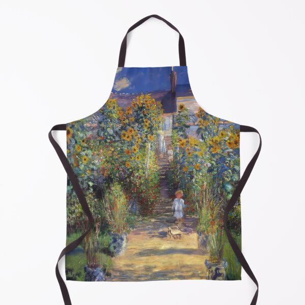 Item preview, The Artist's Garden at Vétheuil 1880 by Claude Monet designed and sold by GabyddAlessandr.