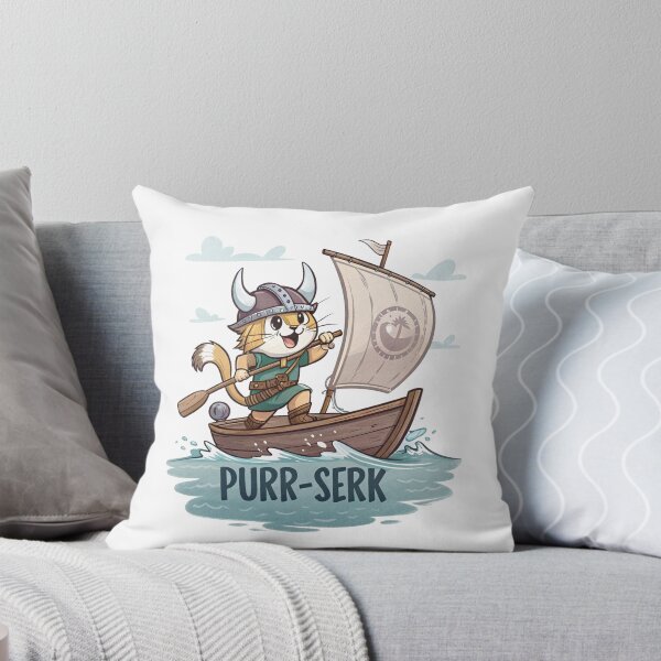 Item preview, Purr-serk Fury: Feline Viking designed and sold by SibMa.