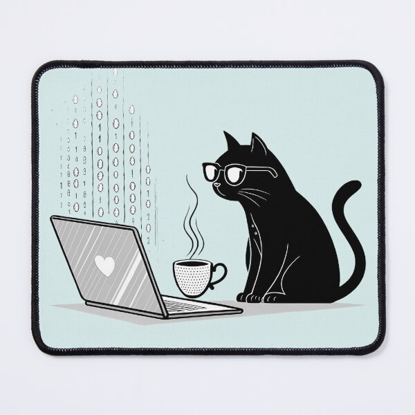Item preview, I are programmer - I make computer beep boob beep beep boop cool cat designed and sold by RAZ1995.