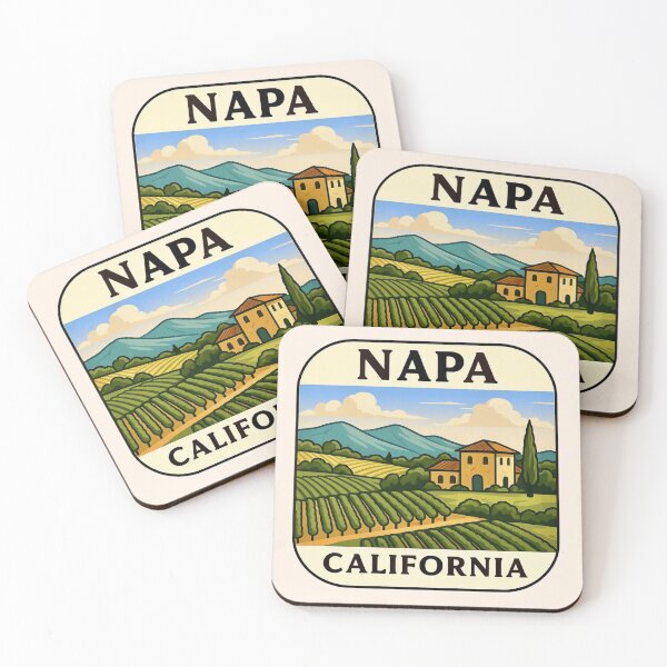 Item preview, Napa, California - Vineyard designed and sold by Myra365Art.