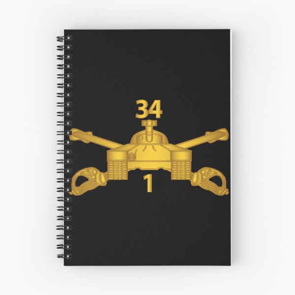 Item preview, Army - 1st Bn 34th Armor - Armor Branch wo Txt designed and sold by Military Insignia Products.