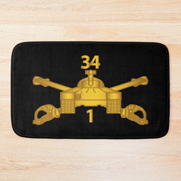 Item preview, Army - 1st Bn 34th Armor - Armor Branch wo Txt designed and sold by Military Insignia Products.